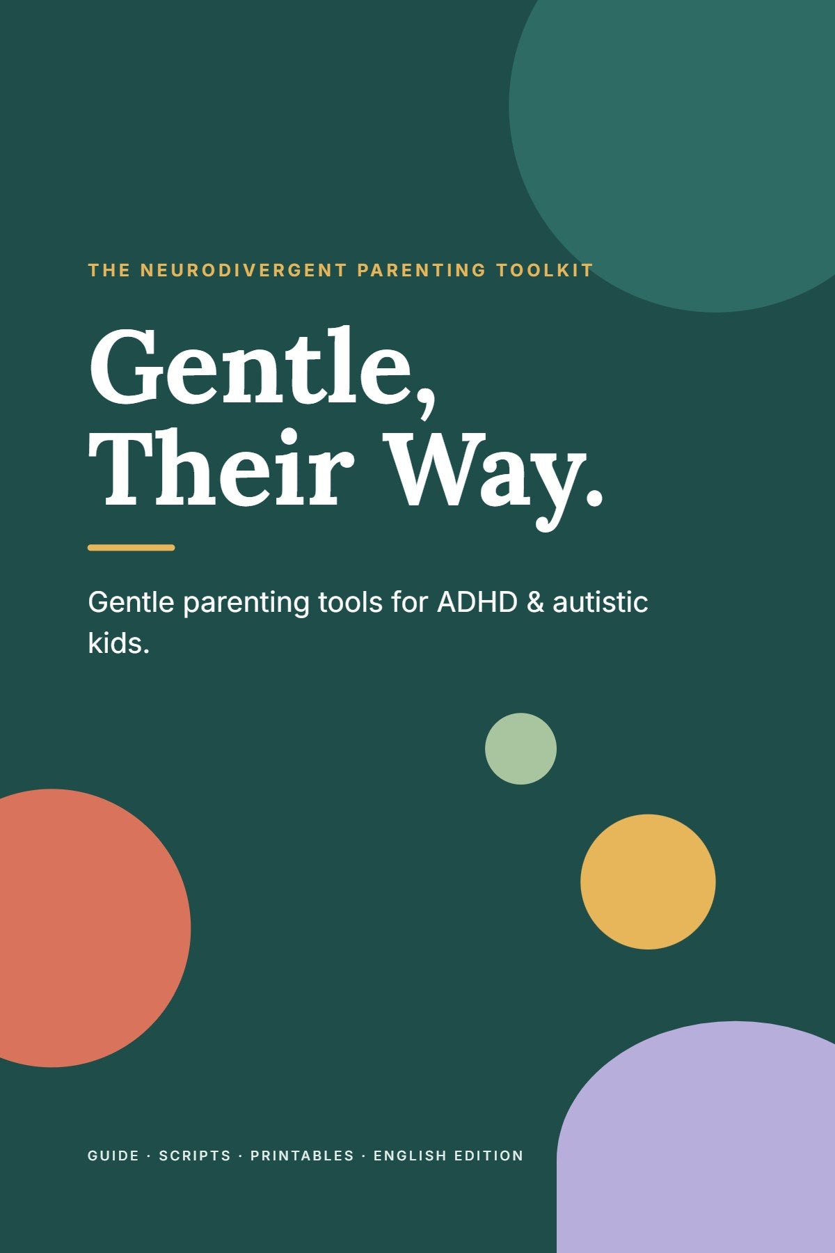 Cover Gentle, Their Way – English edition